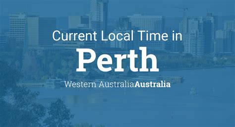 perth time now current time.